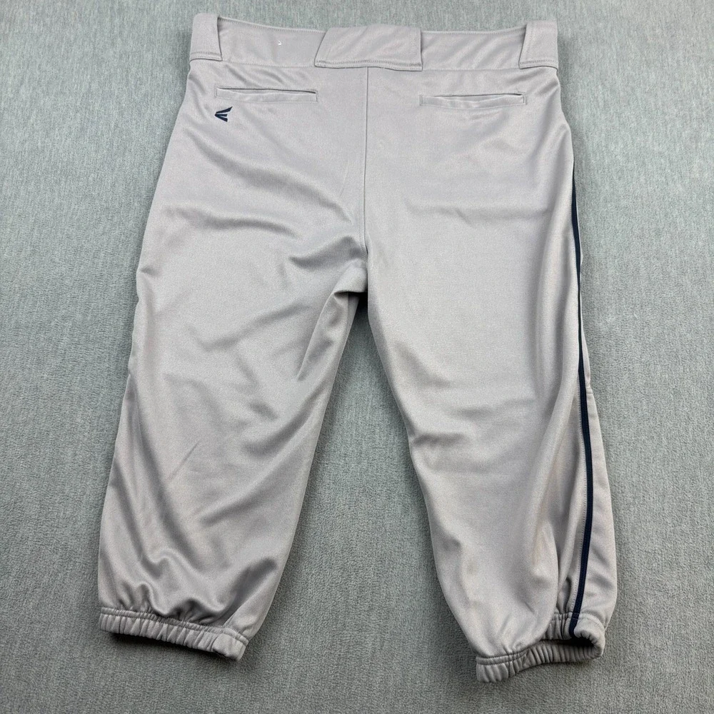 Easton Pants Mens‎ 2XL XXL Gray Baseball Short Knee Length Softball Outdoors